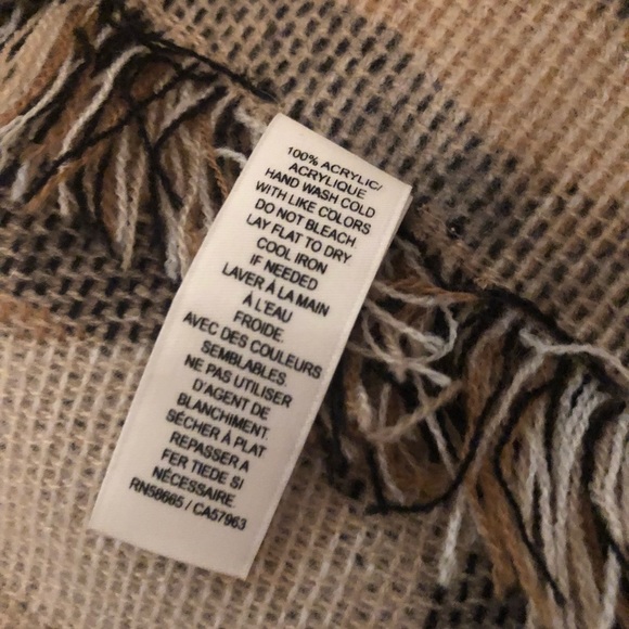 BP Leopard Print Scarf in Brown and Tan - Picture 7 of 8